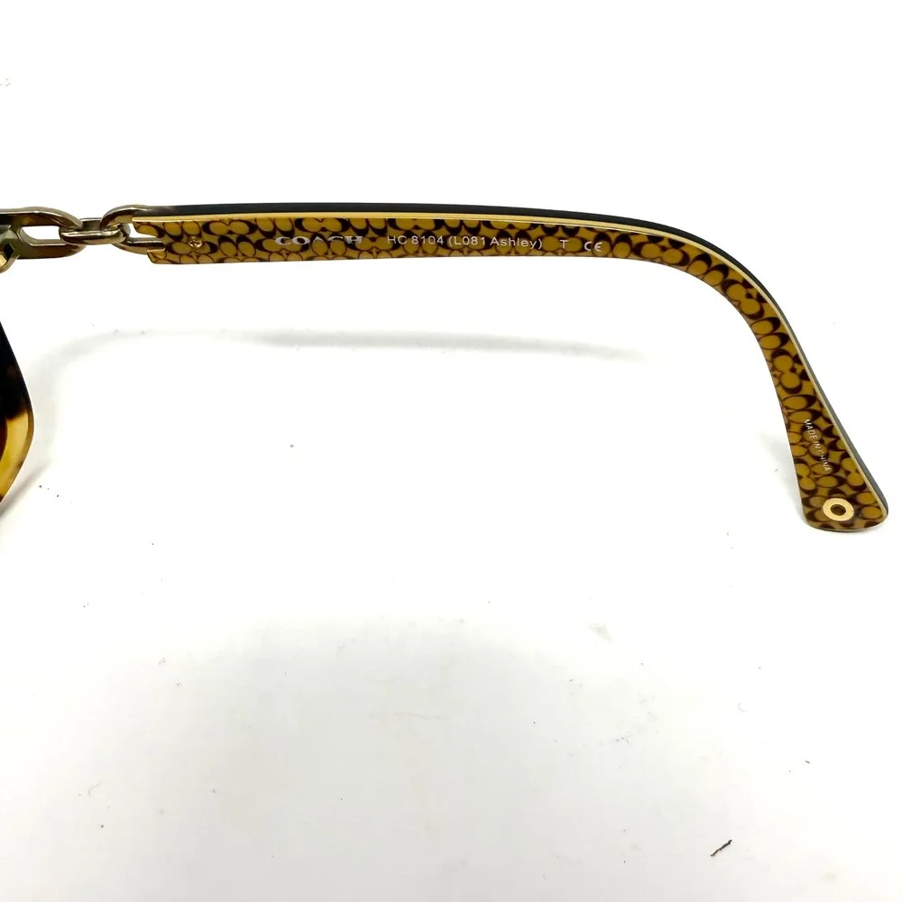 Coach Sunglasses FRAME ONLY HC 8104 L081 Ashley Spotty Tortoise 57-17-135mm